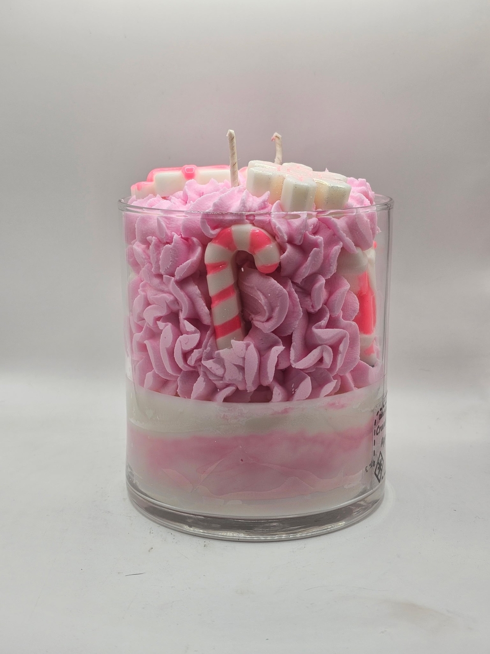 Pink Santa Candle - Picture 4 of 5